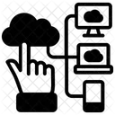 Proveedor de servicios en la nube  Icono