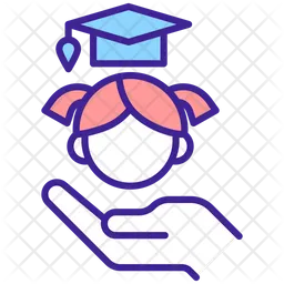 Provide education for kids  Icon