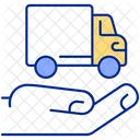 Providing delivery trucks and vans  Icon