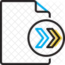 Proxima Pagina Proxima Com Sucesso Ícone