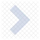 Proxima Seta Seta Para A Direita Avancar Icon