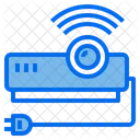 Proyector Electrico Equipo Icono