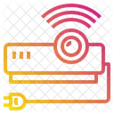 Proyector Electrico Equipo Icono