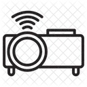 Proyector de pantalla  Icono