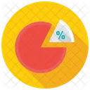 Prozentsatz Diagramm Kreis Symbol