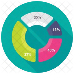 Prozentdiagramm  Symbol