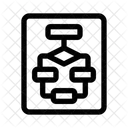 Prozess Diagramm Schritte Symbol