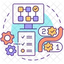 Prozess Twinning Optimierung Symbol