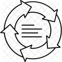 Diagramm Graph Schleife Symbol