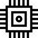 Prozessor Wechselstrom Audiobuchse Symbol