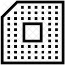 Prozessor Chip CPU Symbol