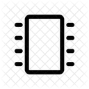 Mikrochip Speicher Chip Symbol