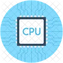 Prozessor Chip Integriert Symbol