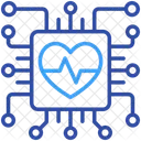 Prozessor Technologie Medizin Symbol