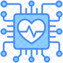 Prozessor Technologie Medizin Symbol