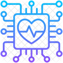 Prozessor Technologie Medizin Symbol