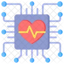 Prozessor Technologie Medizin Symbol