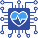 Prozessor Technologie Medizin Symbol