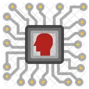 Computer Chip Technologie Symbol