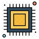 Prozessorchip Mikrochip CPU Symbol