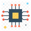Prozessorchip Mikrochip CPU Symbol