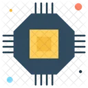 Prozessorchip Mikrochip CPU Symbol