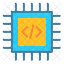 Prozessorchip Computerchip Chipsatz Symbol