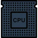 Prozessorchip Prozessor Chip Symbol