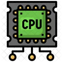 Prozessorchip Chip Prozessor Symbol
