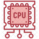 Prozessorchip Chip Prozessor Symbol