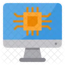 Prozessorchip  Symbol