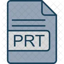 Prt Fichier Format Icon