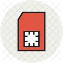 Sim Tarjeta Movil Icono