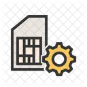 Sim Gestion Tarjeta Icono