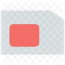Sim Tarjeta Telefono Icono