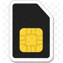 Sim Tarjeta Telefono Icono