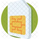 Sim Tarjeta Chip Icono