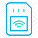 Sim Inteligente Automatizacion Internet De Las Cosas Icono