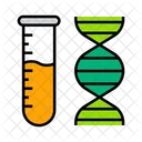 Biologia Adn Laboratorio Icono