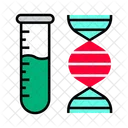 Biologia Prueba De Adn Adn Icono