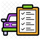Prueba de auto  Icono