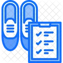 Prueba de control de calidad del calzado  Icon
