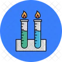 Prueba De Laboratorio Tubo De Cultivo Experimento De Laboratorio Icono