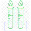 Prueba De Laboratorio Tubo De Cultivo Experimento De Laboratorio Icono