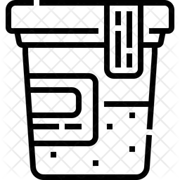 Examen de orina  Icono