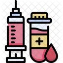Prueba de sangre  Icono