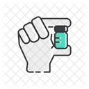 Conjunto De Iconos De Contorno Lleno De Laboratorio Los Iconos Se Crean En Una Cuadricula De Pixeles De 64 X 64 Pixeles Disfrutemos Por Favor Icon