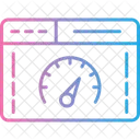 Prueba De Velocidad Rendimiento Internet Icon