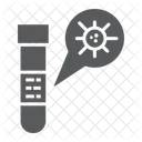 Prueba de virus corona  Icono