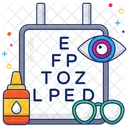 Examen de ojos  Icono